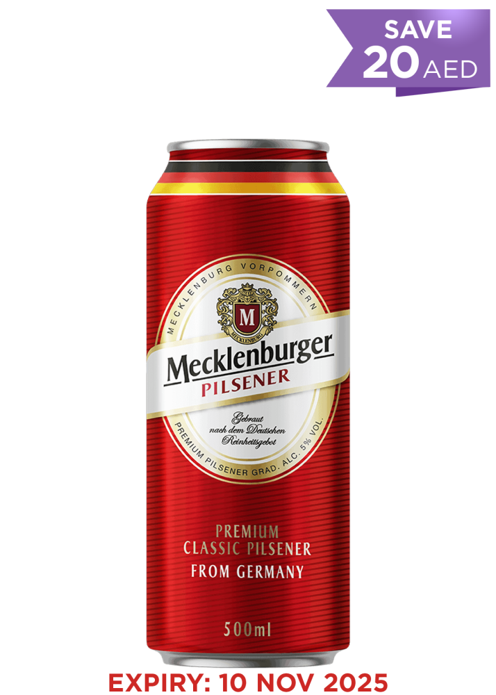 Mecklenburger Pilsener Can 50CL X 24 Promo