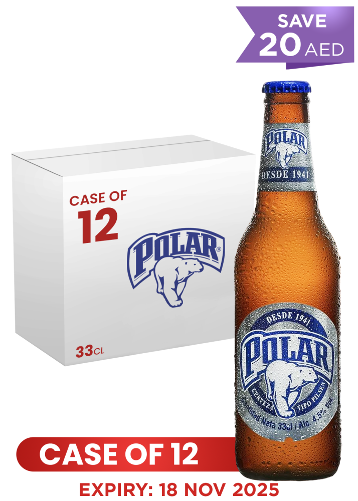 Polar Pilsen Beer Bottle 33Cl X 12 Promo