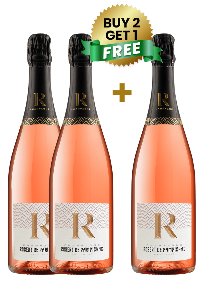 Robert De Pampignac Brut Rose 75Cl (Buy 2 Get 1 Free)