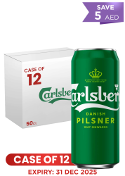 Carlsberg Can 50 CL X 12 Case