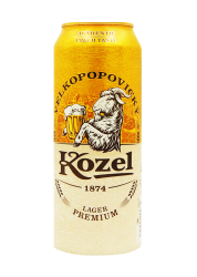 Kozel Premium Lager Cans 50Cl